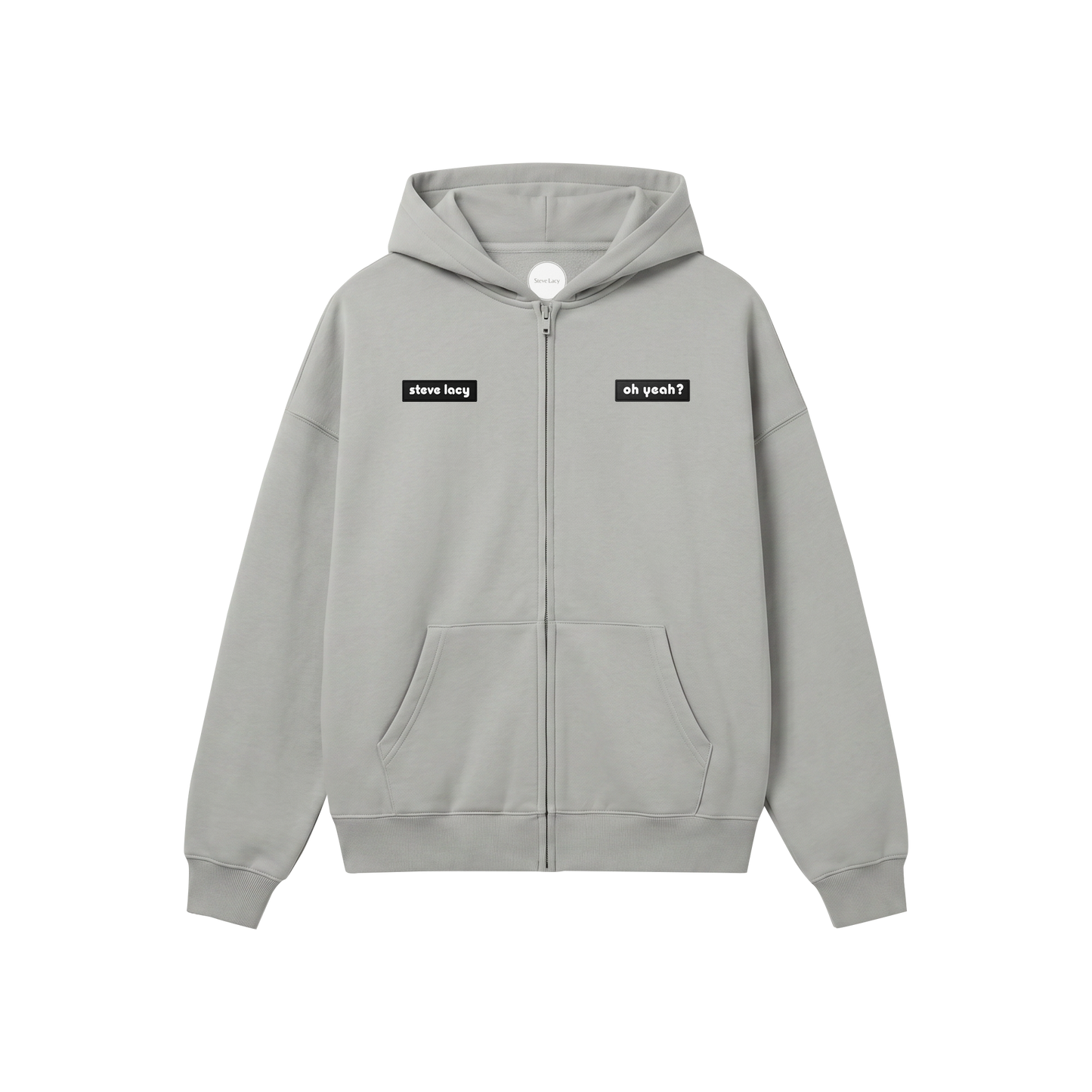 Double Label Zip Hoodie