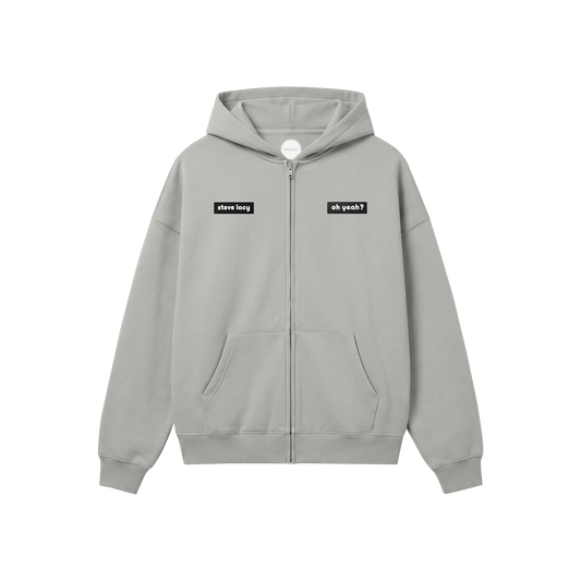 Double Label Zip Hoodie
